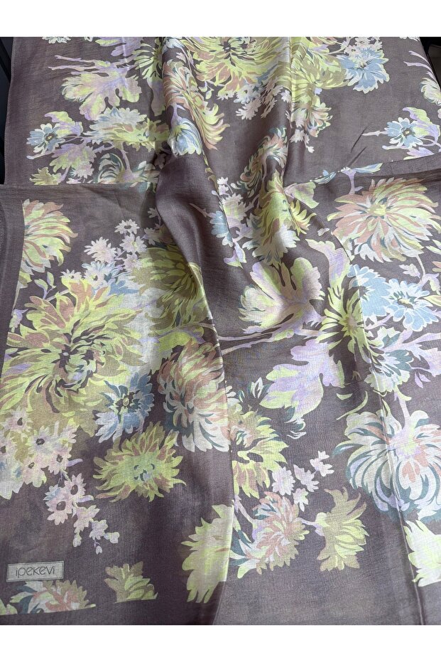New Season Tensoft Shawl Chrysanthemum