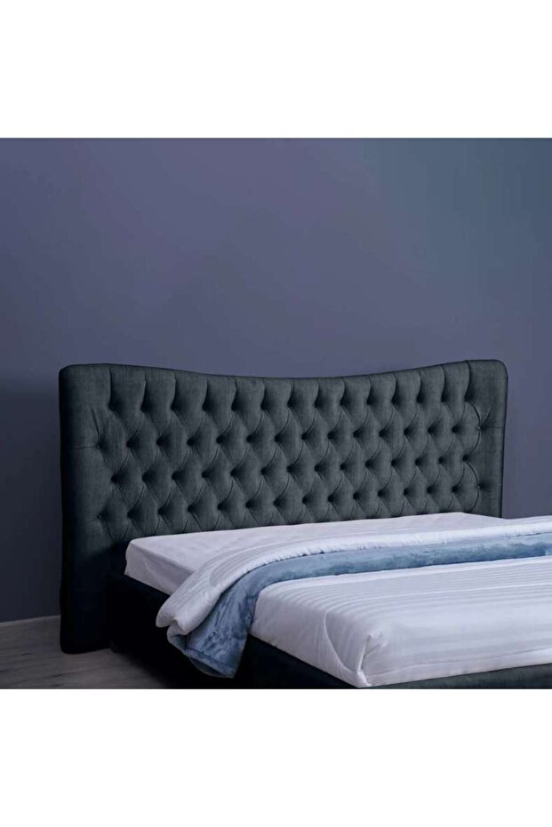 MARS HEADBOARD CHANEL DARK GREY L-180 : H-125 CM
