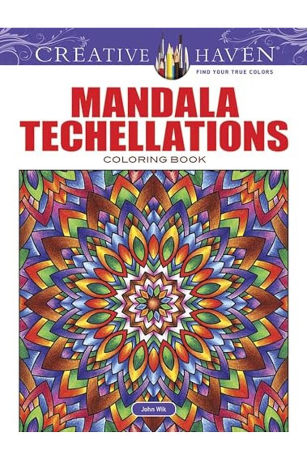 Creative Haven Mandala Techellations Coloring Book
