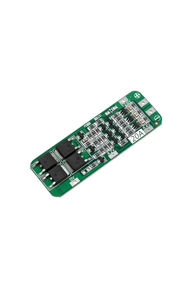7B17 Li-ion Lithium Battery 18650 Charger PCB BMS Protection Board 12.6V Cell 64x20x3.4mm Module