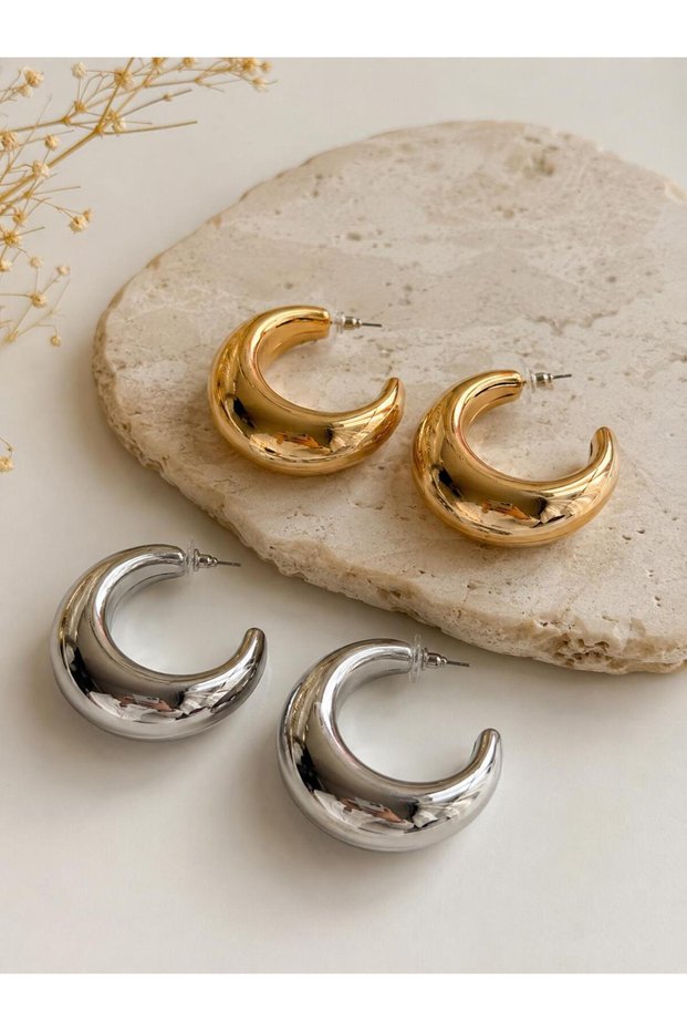 Moon Model Earrings