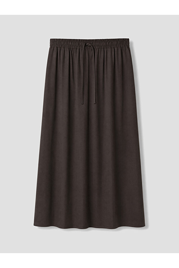 Vizyon New Season Elastic Waist Flared Skirt