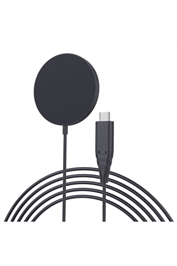 MagLeap Magnetic Wireless Charger 15W, Removable MagSafe-Compatible Charger for iPhone T518-F