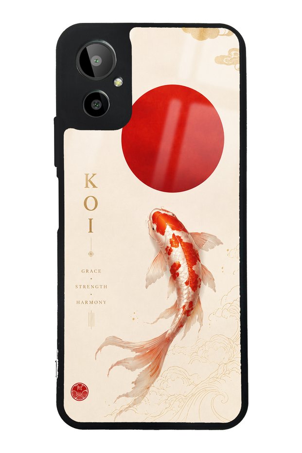 Gm 23 Se Minimal Koi Grace Design Glossy Phone Case