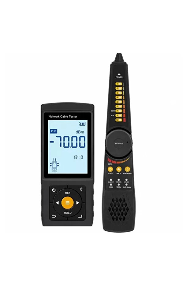 جهاز قياس نوفاكوم Nvc-Lt200 بشاشة LCD مقاس 3 بوصات - قياس الجهد الكهربائي - اختبار الكابلات