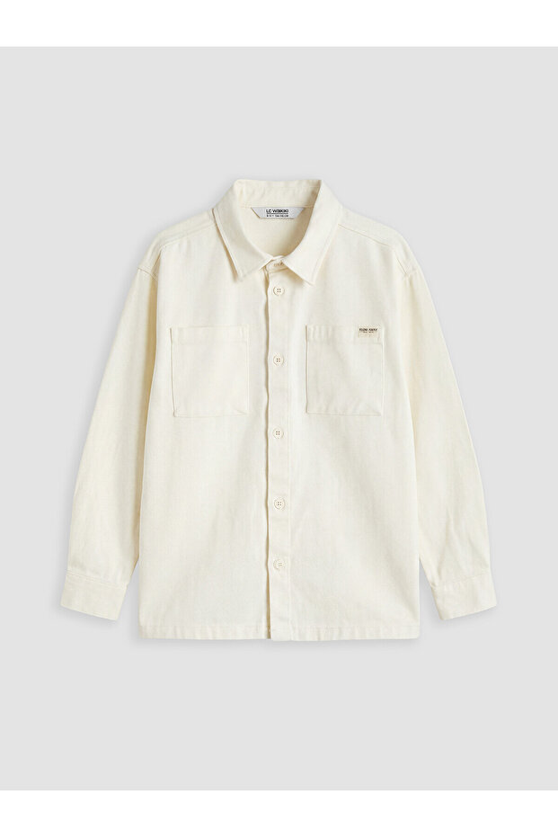 Nevavm Gabardin Boy's Shirt Jacket with a Difference