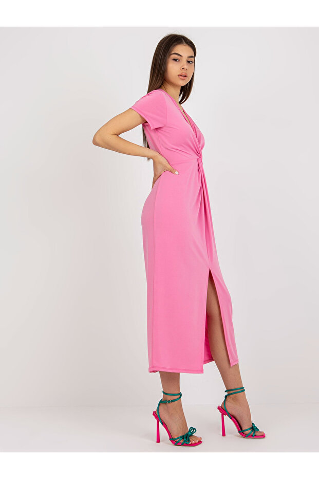 Rochie Dama Roz - 4