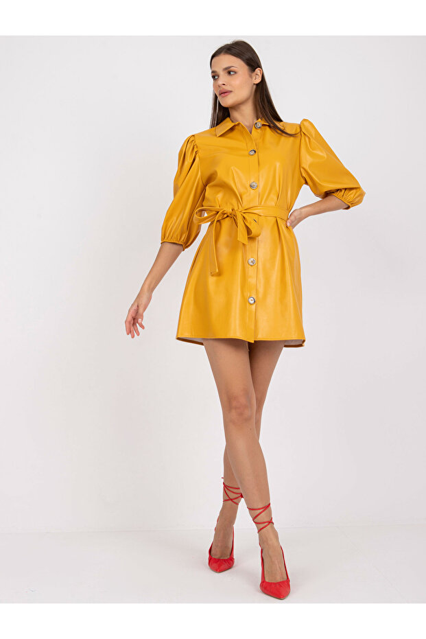 Rochie Dama Galben - 4