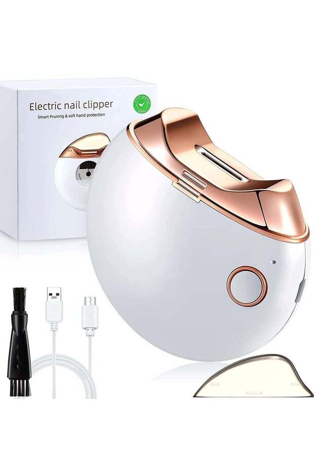 Automatic Nail Clipper, Electric Nail Clippers Automatic Safety Fingernail Cutter