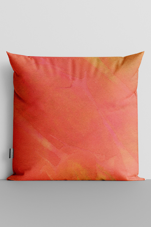 Watercolor Themed Double-Sided Digital Printed Throw Pillow Cover - 2837