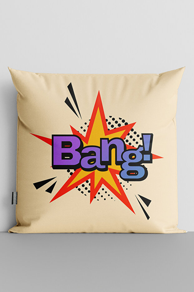 غطاء وسادة مطبوع رقميًا على الوجهين من Popart Bang - 219