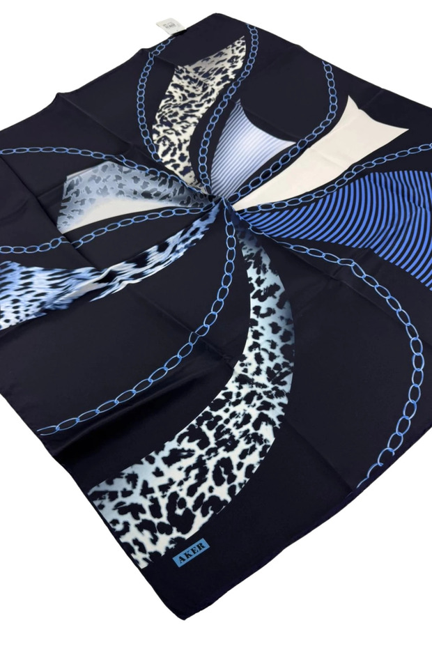 Sura Silk Patterned Scarf 8893701