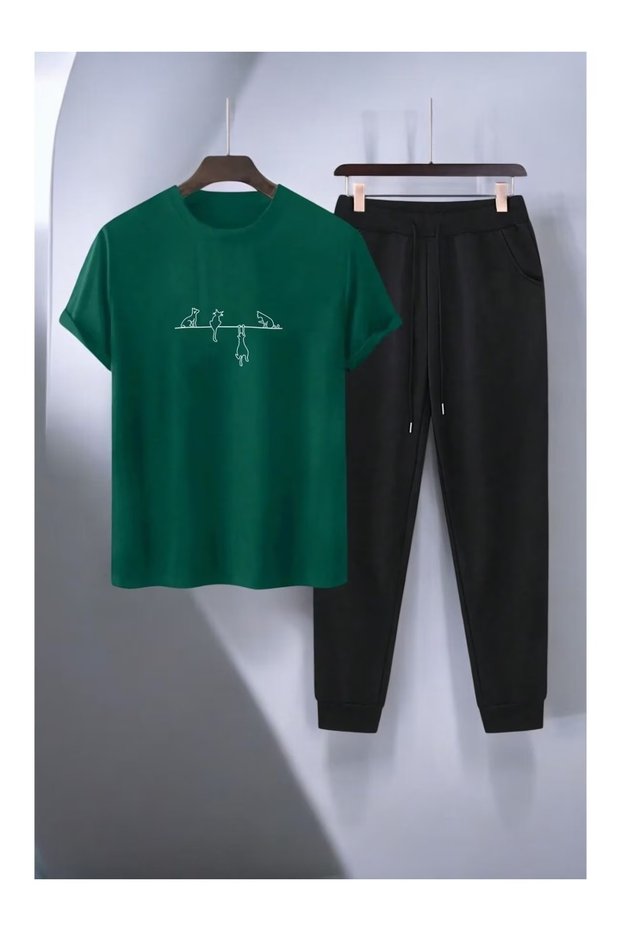 Unisex Oversize Shorts Set Short Sleeve T-Shirt Comfortable Fit Summer Casual Sports