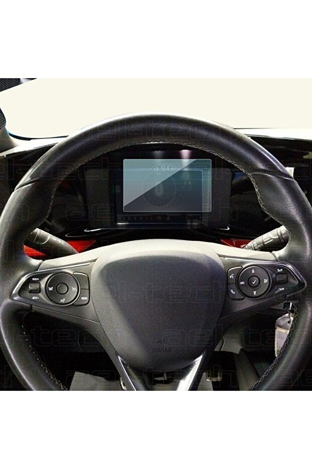 Opel New Mokka Compatible 7 Inch Digital Instrument 9H Nano Screen Protector 2021-2023