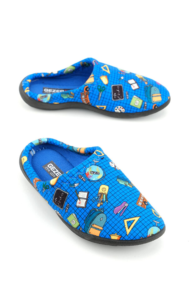 15893 Boy's Winter Comfortable Sole Home Carpet Slippers