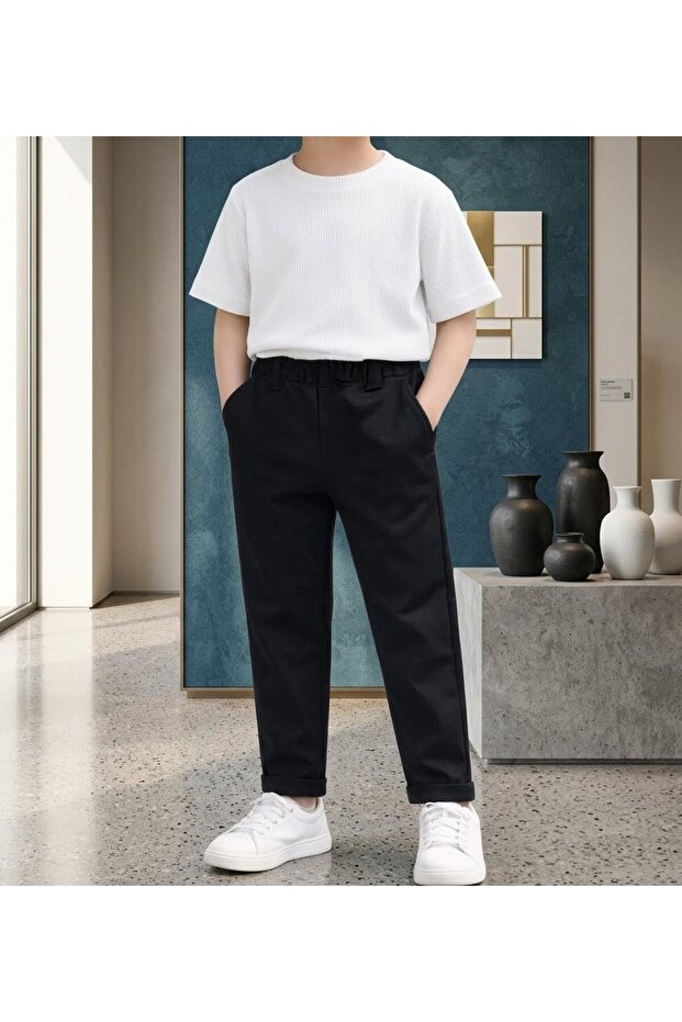 Boy's Clothing 2-Piece Combination Woven Summer Wear