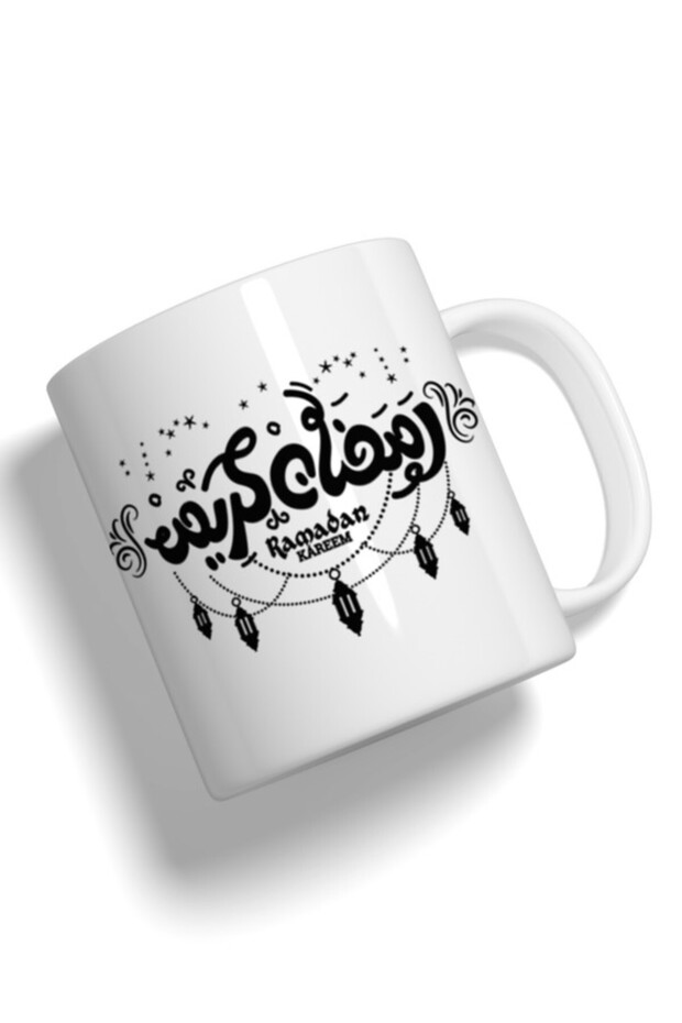 كوب عصري مطبوع بتصميم رمضاني عالي الجودة