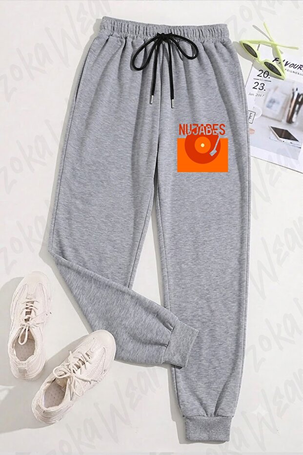 Unisex Nujabes Design Printed Sweatpants