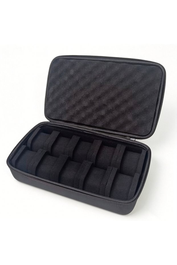 10 Slots Watch Box Organizer For Men or Women, Watch Travel Case Portable Storage Watch Display Hold