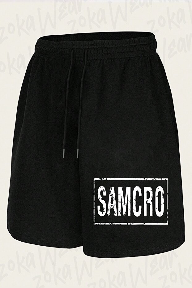 شورت مطبوع بتصميم SAMCRO للجنسين
