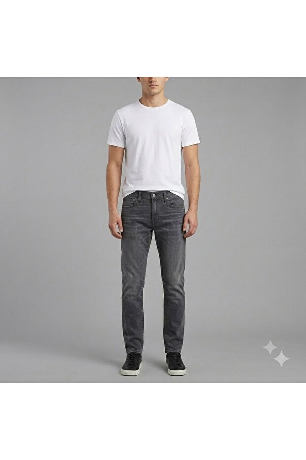 502 Tap Men's Narrow Leg Tapered Lycra Jeans-0275