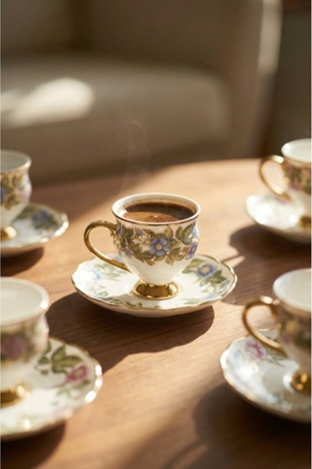 Diva 6-Person Coffee Cup Set 90 ml