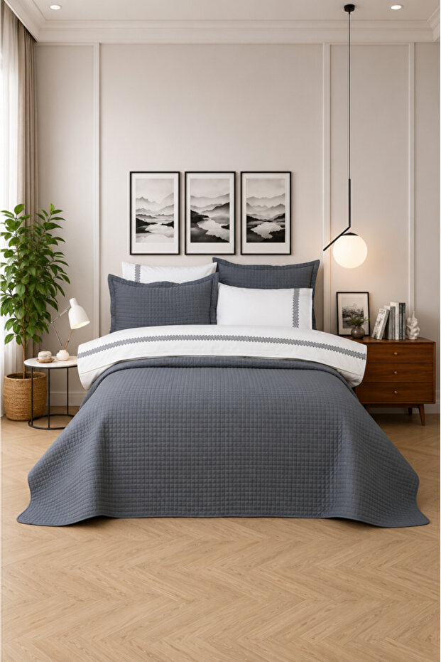 Sofia Dowry Set 7 Pieces Anthracite - 1