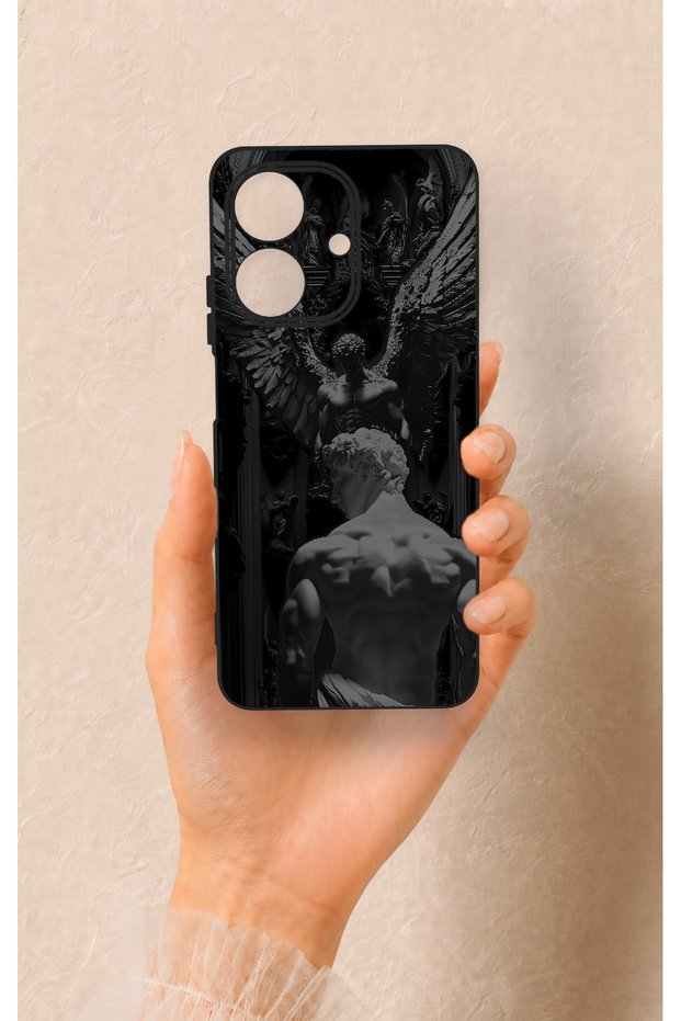 Realme Note 60 Compatible Icarus Patterned Silicone Case