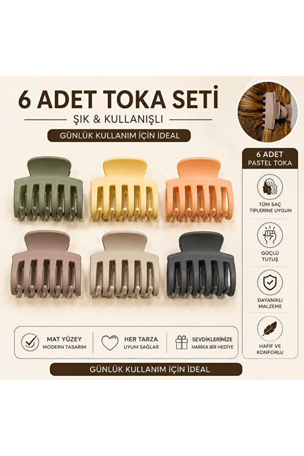 Women's 6-Piece Latch Set