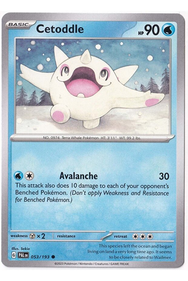 Cetoddle 053/193 - Paldea Evolved - Card (Mint)