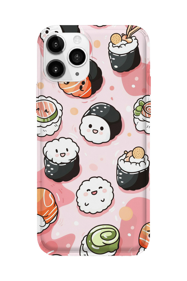 iPhone 11 Pro Compatible Printed Transparent Phone Case |   Collection: Kawaiimilk Dreamies