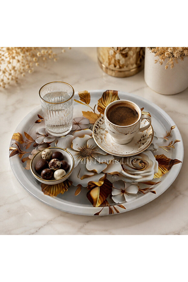 Patterned Tray 29X29 cm