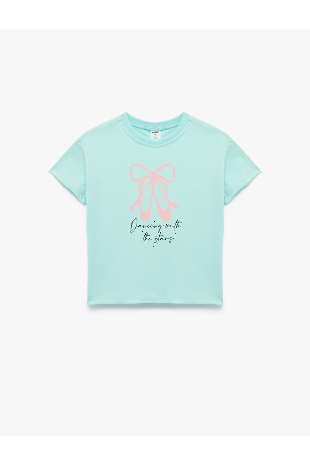 Round Neck Printed T-Shirt