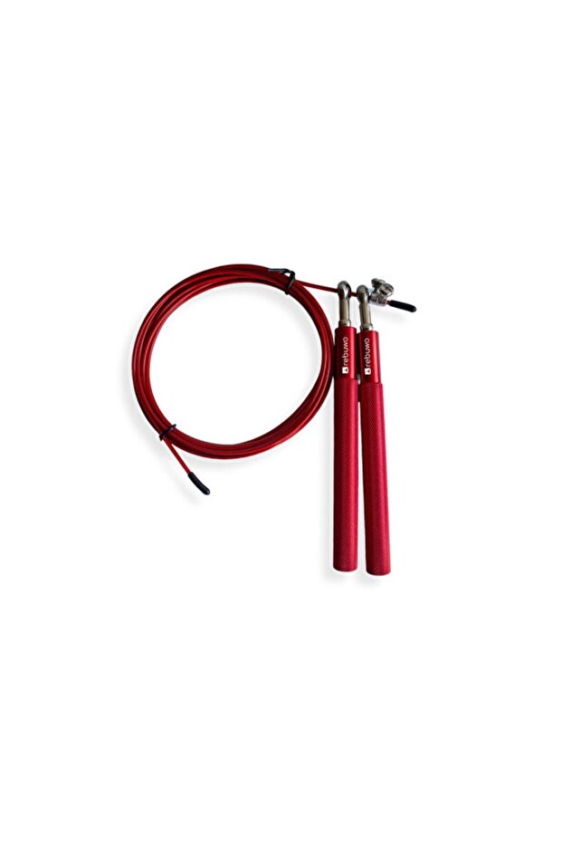 Red 3-Meter Adjustable Speed Jump Rope, Ideal for Healthy Exercise