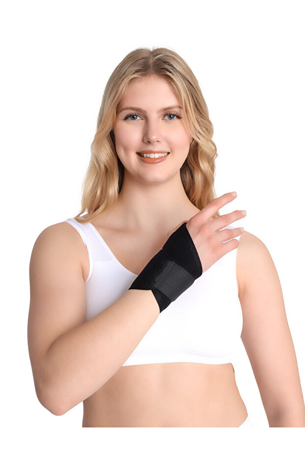 Ort-211 Hand Wrist Bandage - Black (Standard Size)