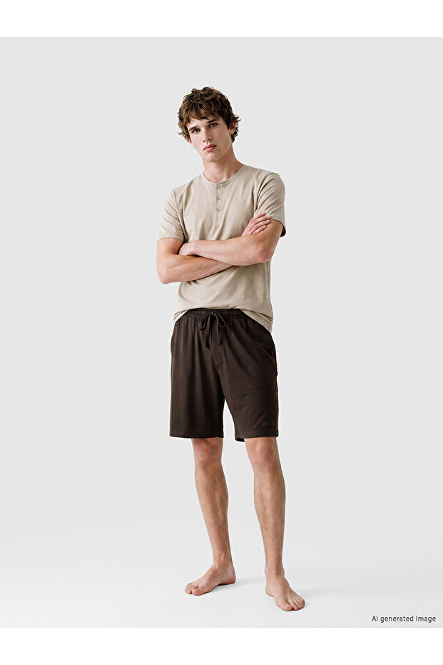 Nevavm Slim Fit Men's Shorts with Difference
