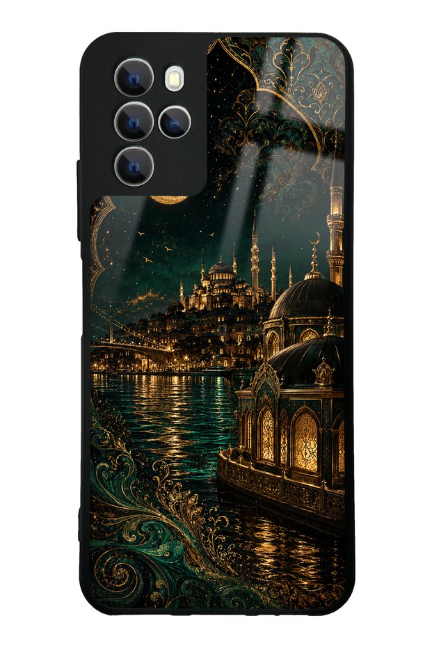 Omix X700 Emerald Bosphorus Palace Designed Glossy Phone Case