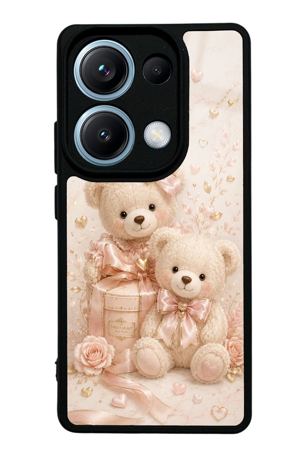 Xiaomi Redmi Note 13 Pro 4g Sweetheart Teddy Design Glossy Phone Case