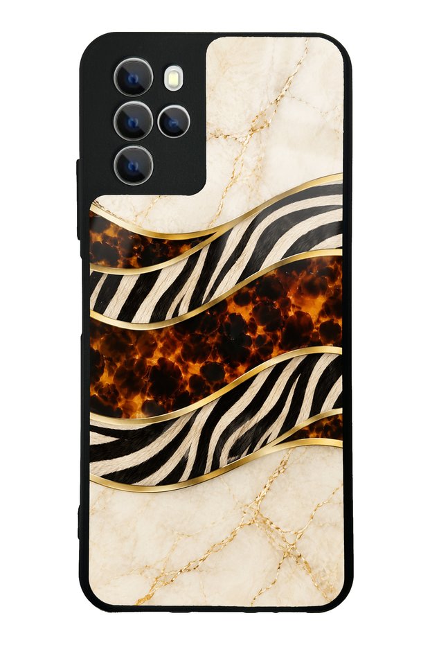 Omix X700 Ivory Safari Design Glossy Phone Case