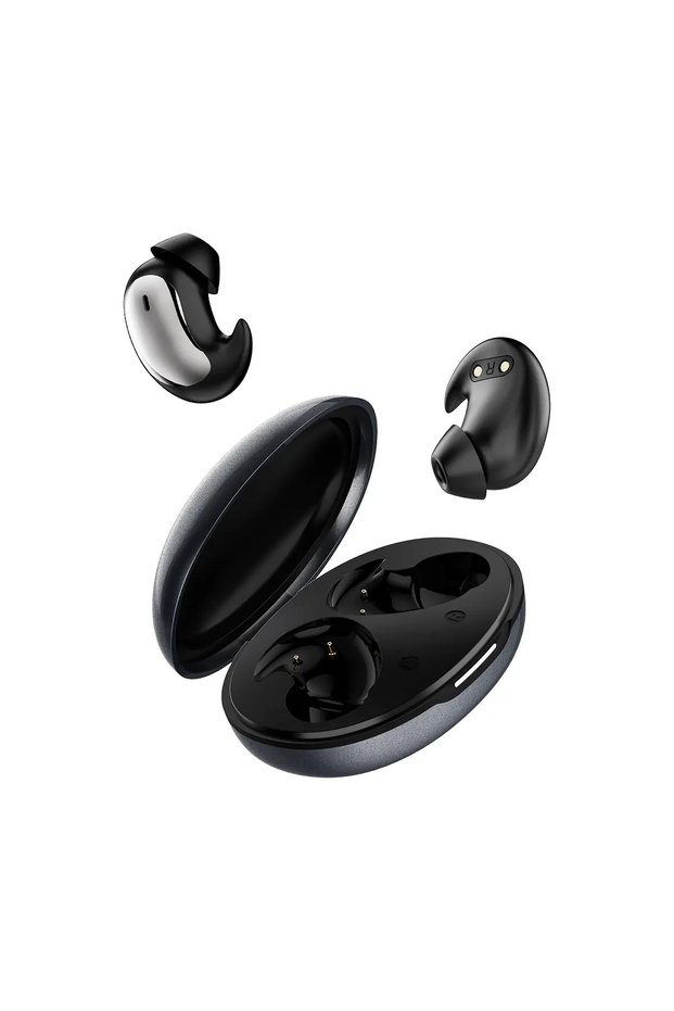 BT8008 ENC In-Ear Sleeping TWS Earbuds with Bluetooth 5.4 and Compact Bean Design