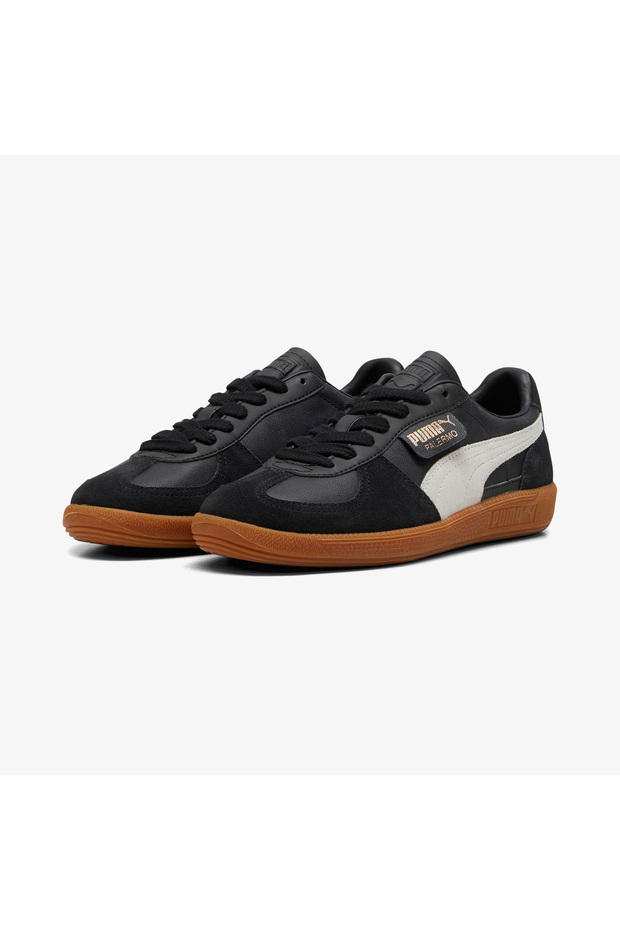 Palermo Leather Unisex Siyah Spor Ayakkabı - 2