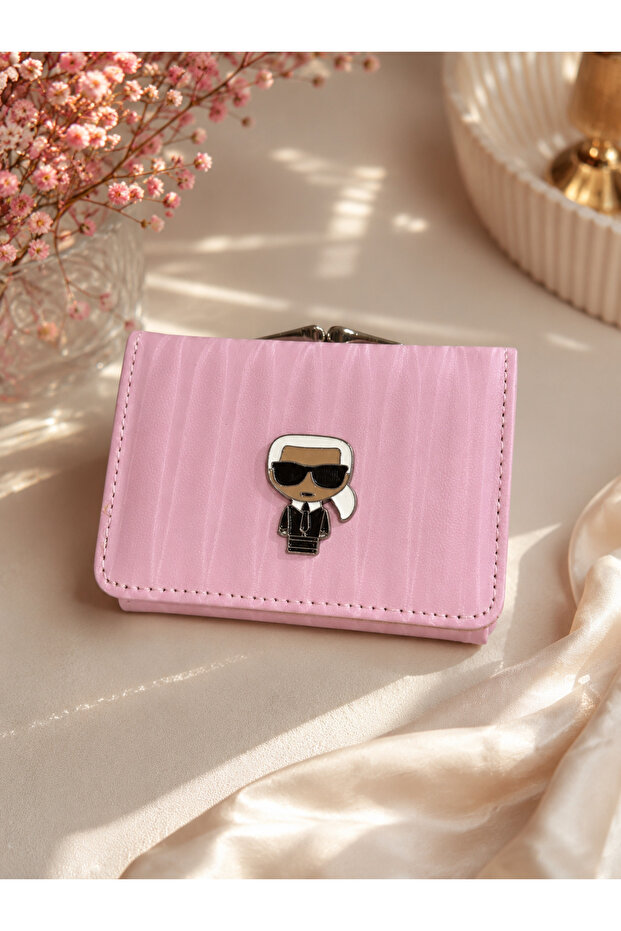 Pink Satin Wallet