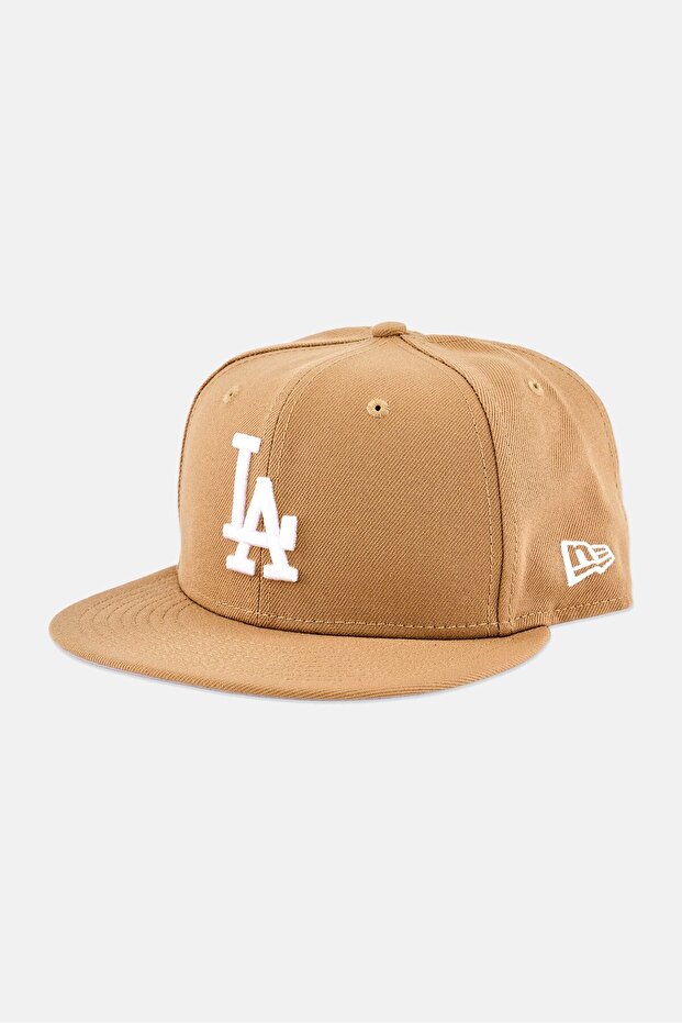 x MLB Men Los Angeles Dodgers Embroidered Baseball Cap, Brown