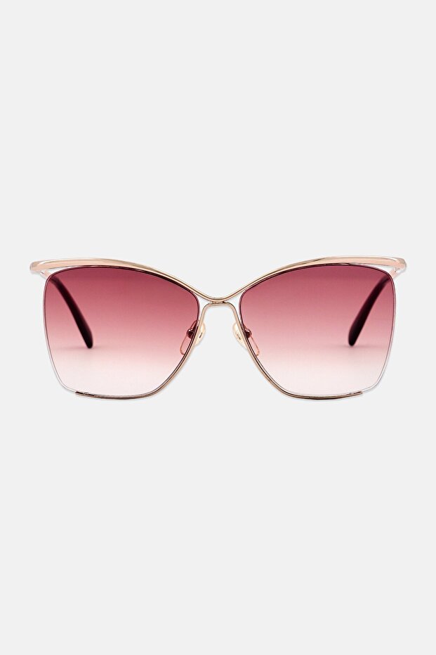 Women LO132SL Oversized Sunglasses, Gold