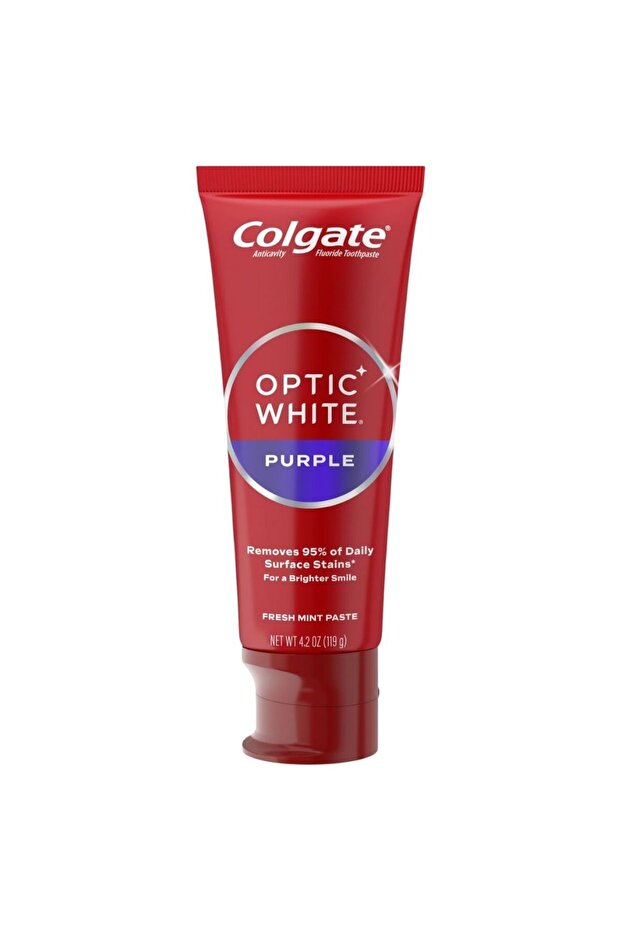 Optic White Purple Toohpaste