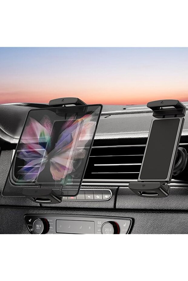 Car Phone Mount for Z Fold, [360° Rotatable & Thick Cases Friendly] Vent Phone Tablet Mount