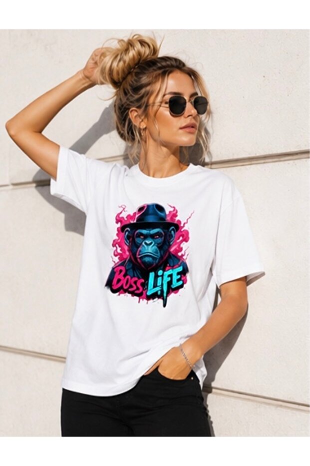 Unisex Printed Tshirt 100% Cotton Crew Neck