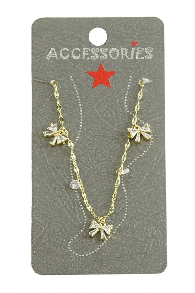 Fiyong Zircon Stone Luxury Steel Anklet