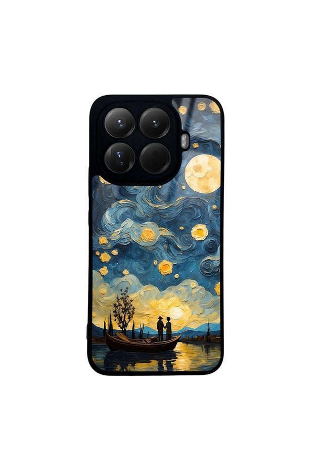 Xiaomi 15t Pro Case with Camera Lens Protection Patterned Silicone Superior Protection Brsa