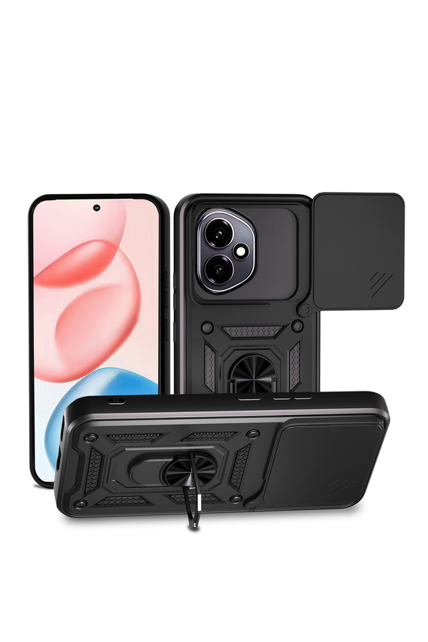 Honor 400 Case Sliding Camera Protector Magnetic Stand Tank Protection Scks